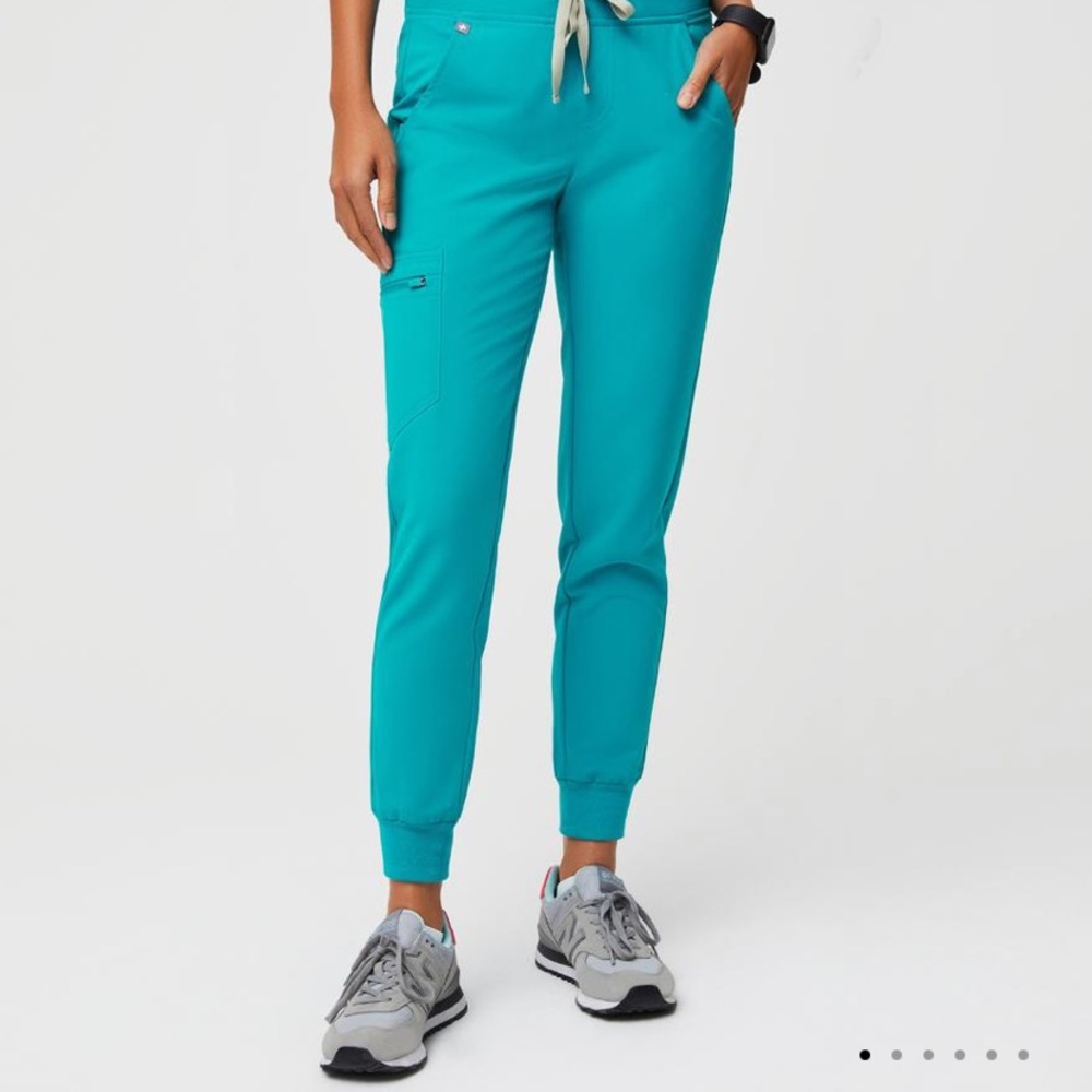 Zamora figs teal scrub pant